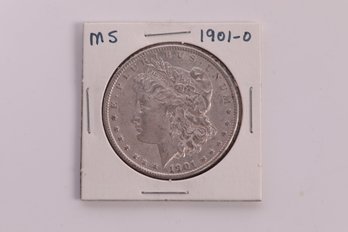 1901-O Morgan Silver Dollar From Private Collection