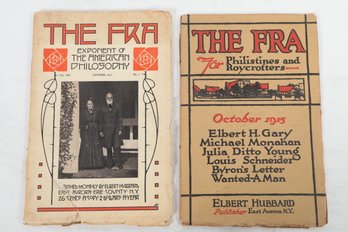 1911  1915 2 Copies Of The FRA ELBERT HUBBARD Roycrofters