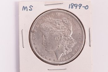 1899-O Morgan Silver Dollar From Private Collection