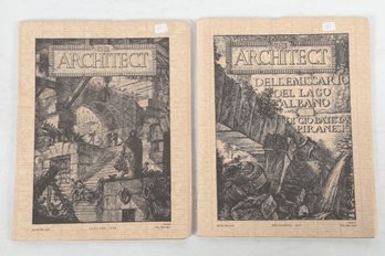 Illustrated Magazines 2 Issues The Architect Dec. 1925 . & Jan. 1926 .