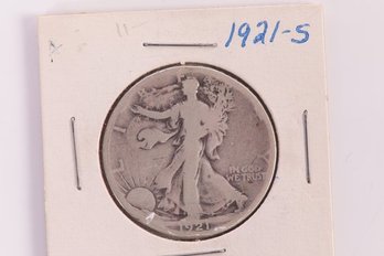 1921-S Standing Liberty Half Dollar - Highly Desirable In Any Condition