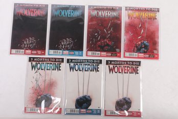 Lot Of 7 Wolverine Comic Books