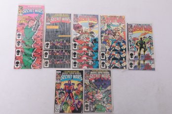 Lot Of 18 Marvel Super Heroes Secret Wars Comic Books