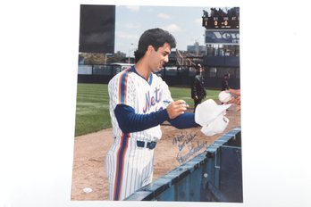 Ron Darling Autographed 16x20 Photo With JSA Sticker AX39271