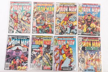 Lot Of 8 Iron Man Comic Books 93 94 95 96 107 126 144 169