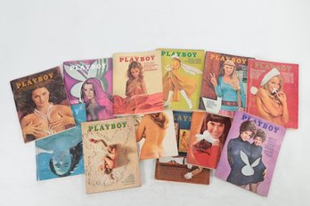 Vintage Playboy Magazine 1970 Complete Year WCenterfolds