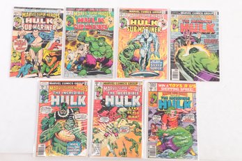 Lot Of 7 Marvel Super Heroes Comics Books 39 47 48 61 67 84 92