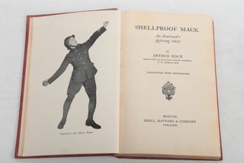 WWI Books 4 Contemporary Titles Including Shellproof Mack, Military