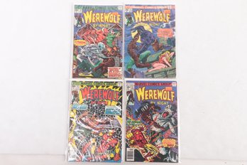 Lot Of 4 Werewolf By Night Comic Books 18 34 42 43