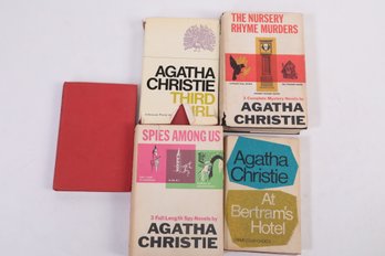 MYSTERY:  Agatha Christie AT BERTRAM'S HOTEL  A.B.C. Muders & Other Vintage HC Books