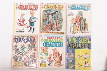 Lot Of 6 Cracked Magazines