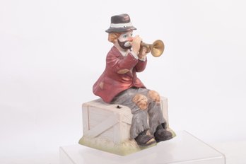 Vintage 'Willie The Hobo' Melody In Motion Figurine