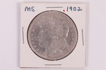 1902 Morgan Silver Dollar From Private Collection