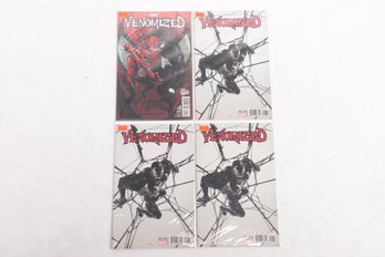 Lot Of 4 Venomized #1 Variant Covers Comic Books