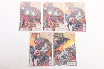 Lot Of 5 Original Sin Comic Books Interlocking Covers