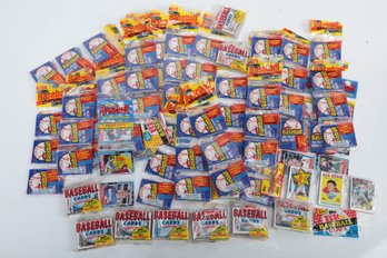 Large Lot Of Assorted Baseball Sealed  Packs