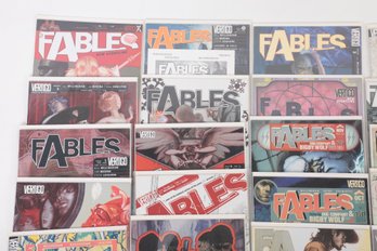 Large Lot Of Vertigo Fables Comic Books