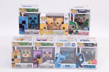 Lot Of 7 Assorted Funko Pops