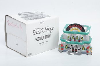 Dept.  56 Snow Village Rockabilly Records