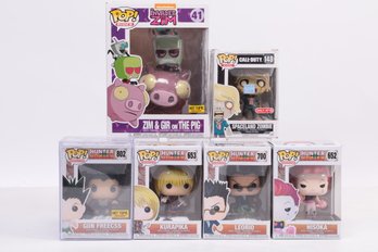 Lot Of 6 Assorted Funko Pops