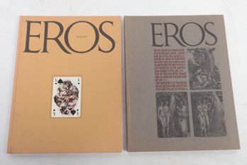 2 Issues , EROS SPRING, 1962. VOL.  NUMBER ONE &  WINTER VOL. NUMBER 4 , EDITOR AND PUBLISHER: RALPH GINZBURG