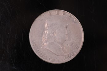 1948 Benjamin Franklin US Half Dollar