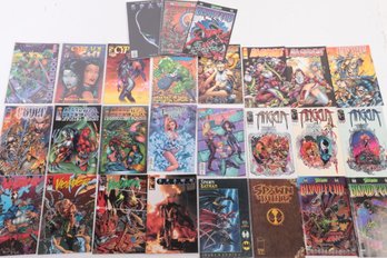 Lot Of 26 Image Comics Spawn Cyblade Danger Girl Angela Violator