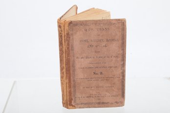 1843 , QUESTIONS ON THE LESSONS, COLLECT, EPISTLE, AND GOSPEL. 2ND ED. BY REV. THOMAS JACKSON