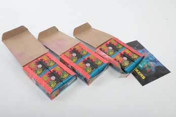 3 Boxes Of Vintage TOPPS Teenage Mutant Ninja Turtles Movie Cards Series 2