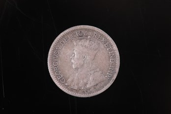 1914 Canada Silver 5 Cent