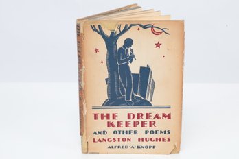 BLACK AUTHOR Langston Hughes THE Dream Keeper & Other Poems Hardcover With Dust Jacket