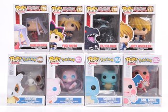 Lot Of Pokemon And Yu-gi-oh Funko Pops