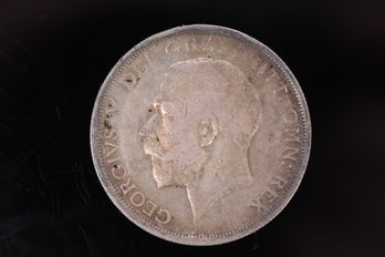 1915 English Silver Half Crown