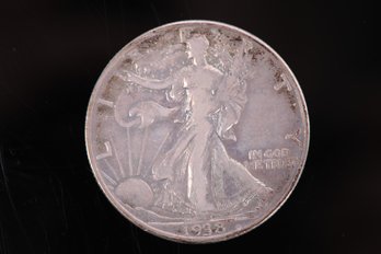 1938 D Walking Liberty Silver Half Dollar