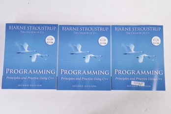 Lot Of 3 Programming: Principles And Practice Using C (2nd Edition) 2nd Edition