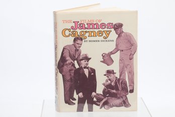 THE FILMS OF JAMES CAGNEY, 1 ST ED. ,BY HOMER DICKENS ,OWNED & SIGNED BY ACTOR EDWARD HERRMANN , 1972