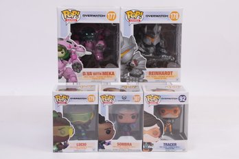 Lot Of 5 Overwatch Funko Pops