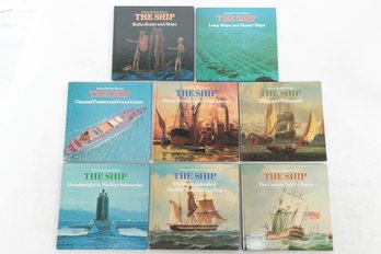 8 National Maritime Museum Books On Ships , Beautifully Illustrated !