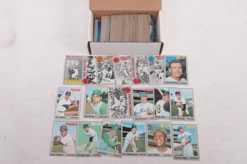 1970 Topps Baseball Gray-backs - Over 230 Cards Commons - Near-stars - Set-builder Group