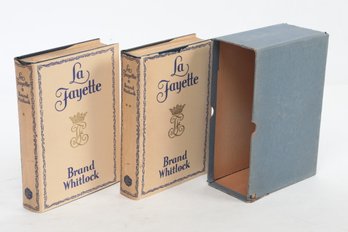 1929 In Dust Jackets And Slipcase LA FAYETTE By Brand Whitlock Vol 1 & 2 1st Ed 1929 Hardcover.