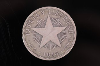 1915 Cuba Silver 40 C