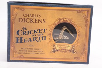 Charles Dickens The Cricket On The Hearth Book And Cricket