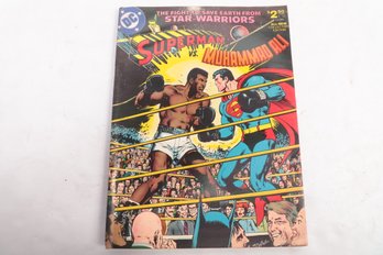 Superman Vs Muhammad Ali Treasury Magazine Comic Book 1978