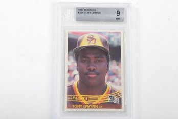 1984 Donruss #324 Tony Gwynn - Graded 9 MINT