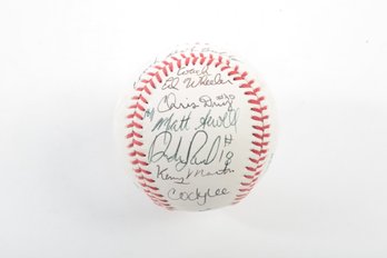 1989 Trumbull Little League Signed Team Ball