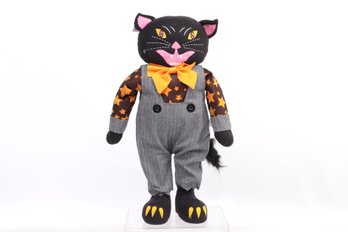 24' Stuffed Black Cat (NWT) ~ Seasons By Nicole