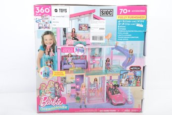 Barbie DreamHouse Dollhouse With 70 Accessories Elevator Pool