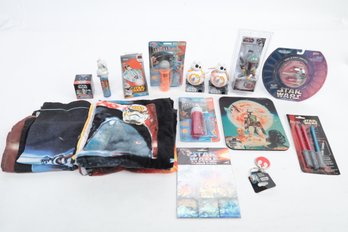 Grouping Of Mixed Star Wars Collectible Items