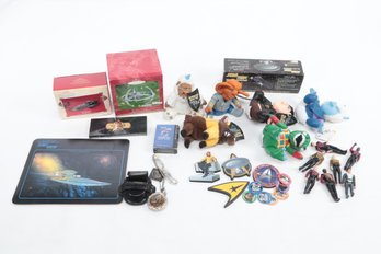 Mixed Grouping Of Star Trek Collectibles