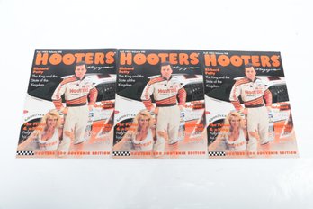 3 Fall 1992 Hooters Magazine - Featuring Race Driver Alan Kulwicki On The Cover - Never Read